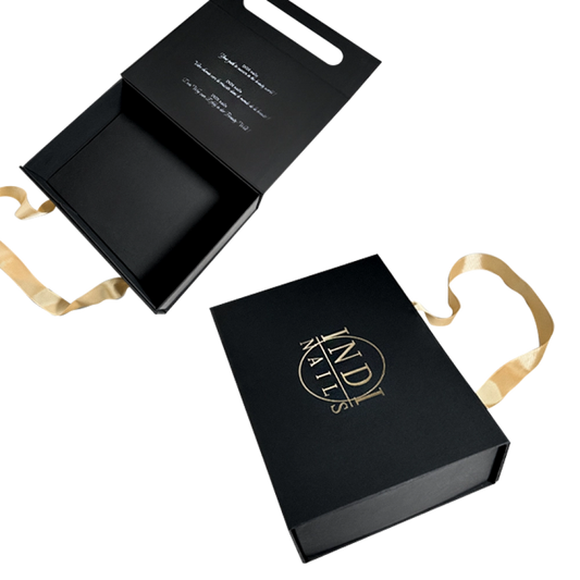 Geschenk-Box — Prestige Black, 29x29x8 cm