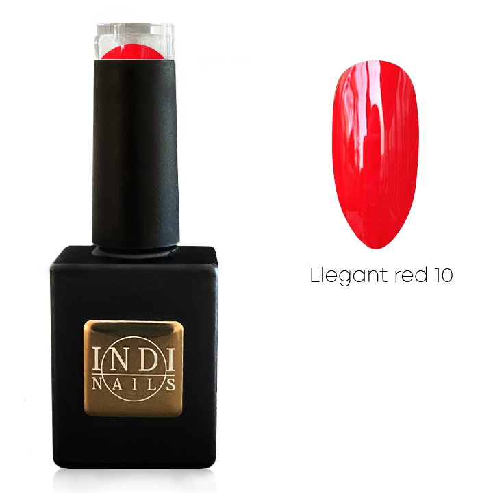 Gel Polish — Elegant Red 10