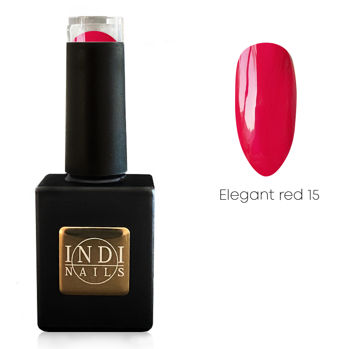 Gel Polish — Elegant Red 15
