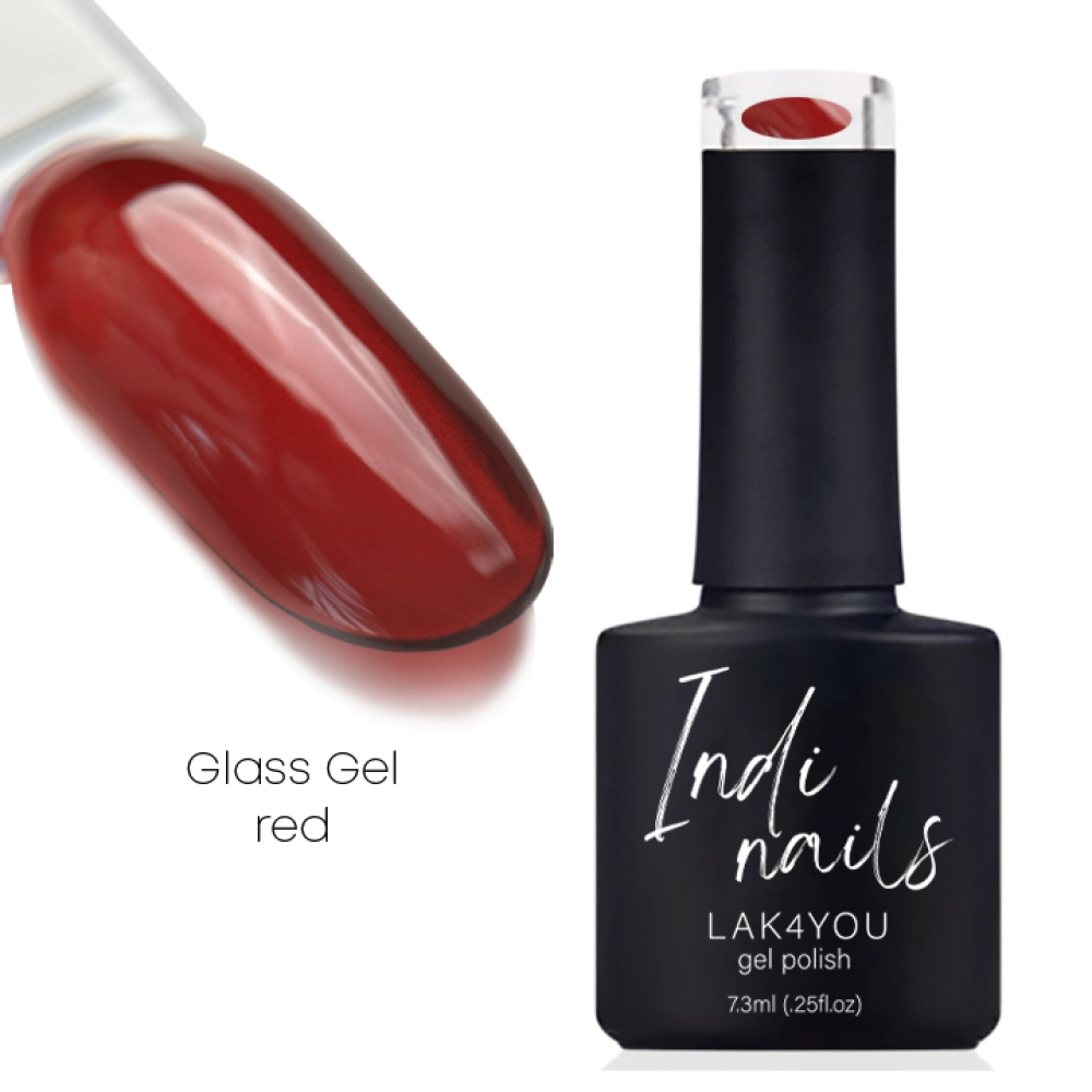 Gel Polish — Glass Gel Red