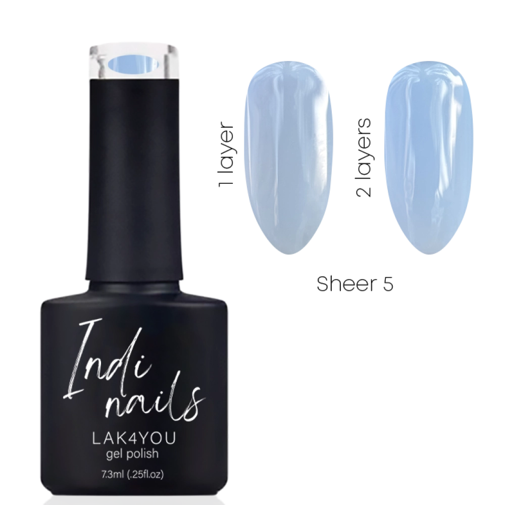 Gel Polish — Sheer 5