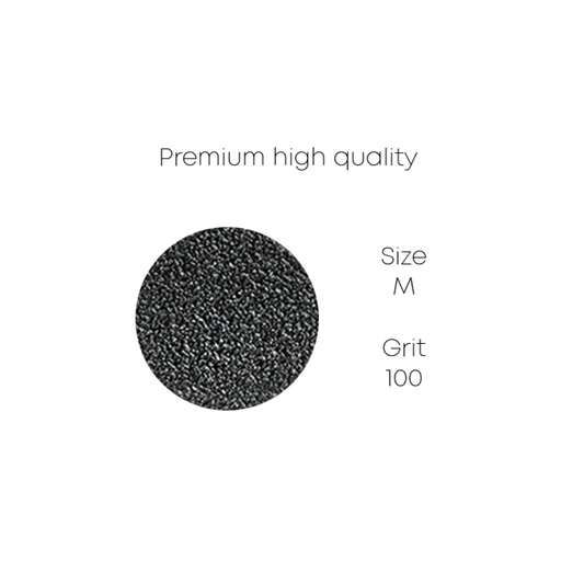 PODO-Feilen — Premium Black, M, 50x