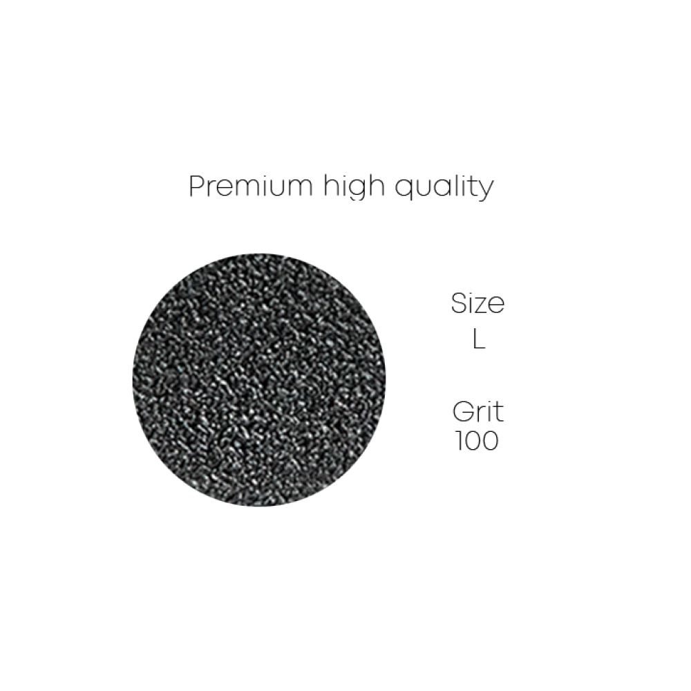PODO-Feilen — Premium Black, L, 50x