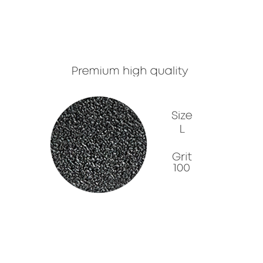 PODO-Feilen — Premium Black, L, 50x