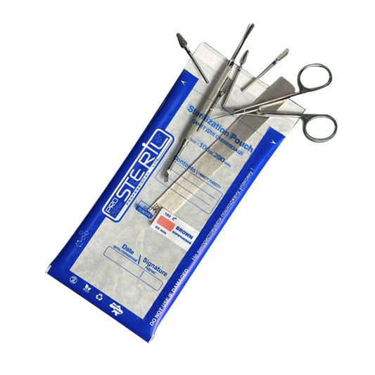 Sterilisationsbeutel — Transparent, 100x200mm, 100x
