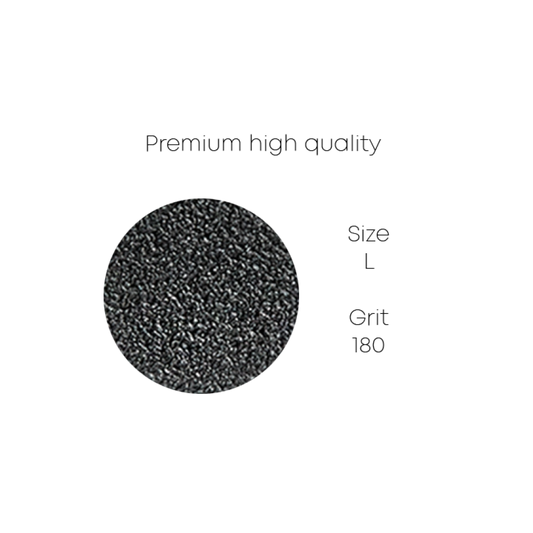 PODO-Feilen — Premium Black, L, 50x