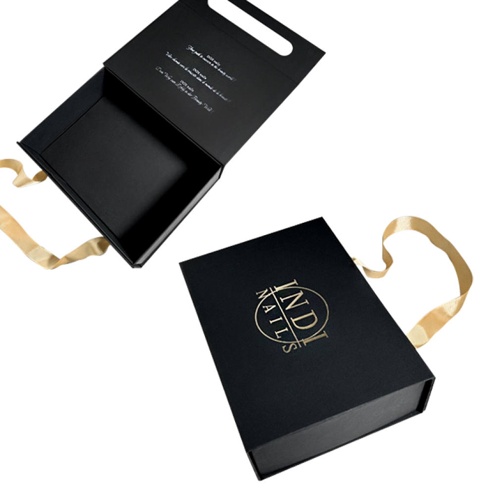 Geschenk-Box — Prestige Black, 29x29x8 cm