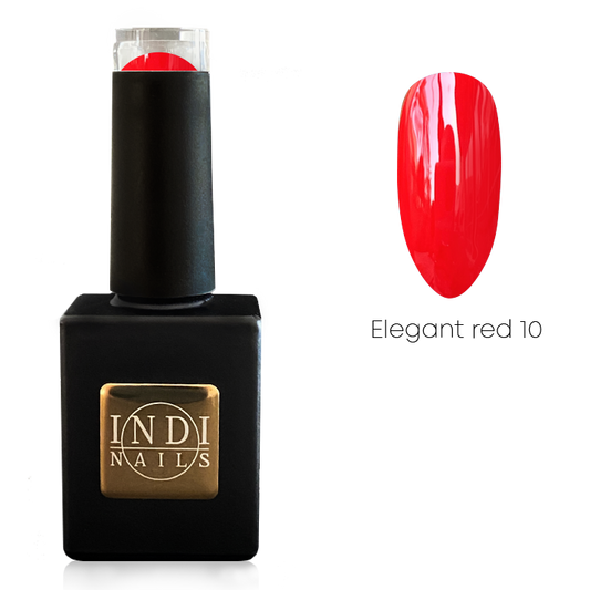 Gel Polish — Elegant Red 10