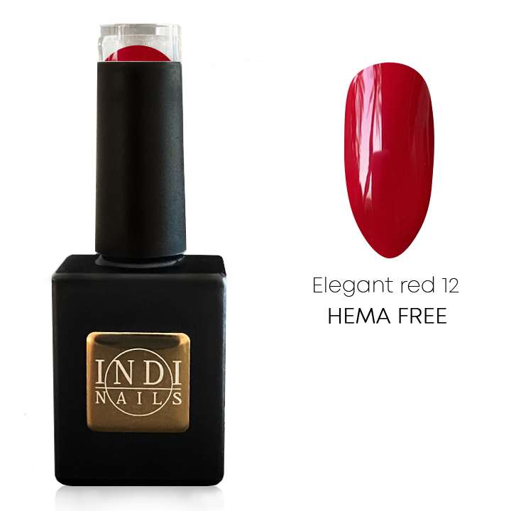 Gel Polish — Elegant Red 12