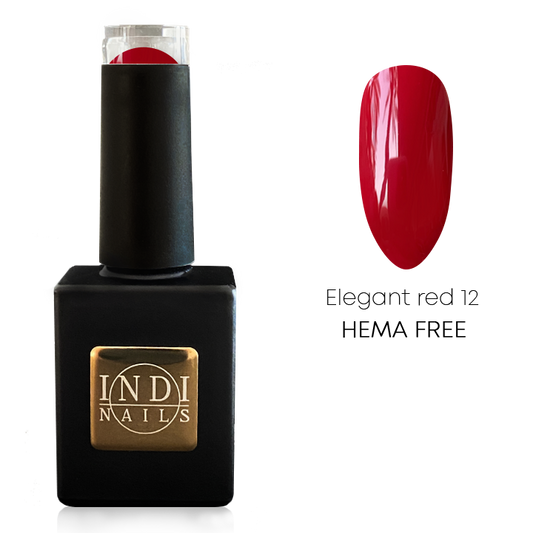 Gel Polish — Elegant Red 12