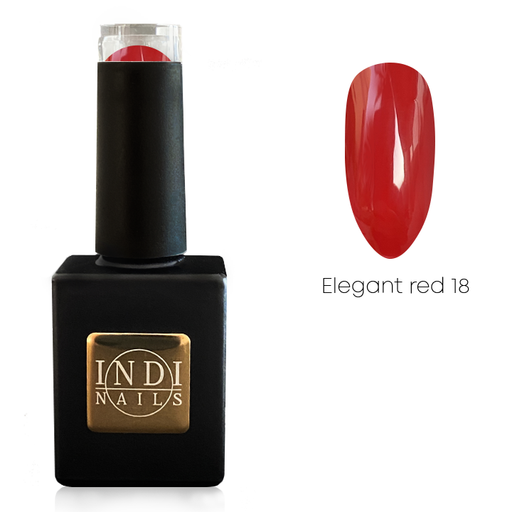 Gel Polish — Elegant Red 18