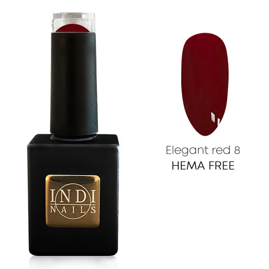Gel Polish — Elegant Red 8
