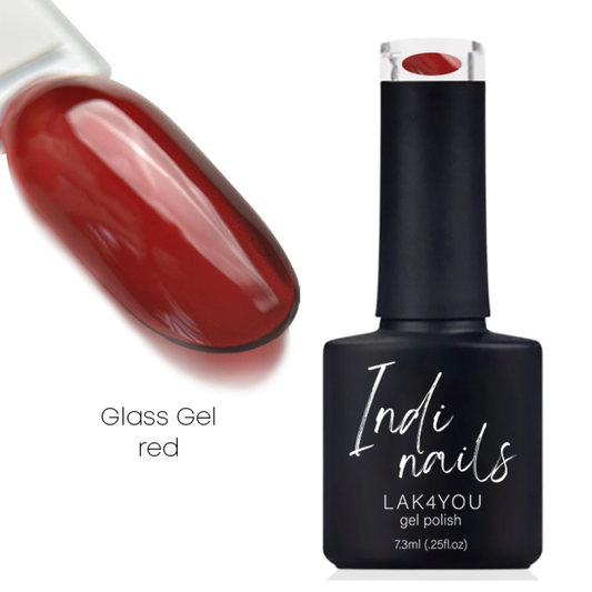 Gel Polish — Glass Gel Red