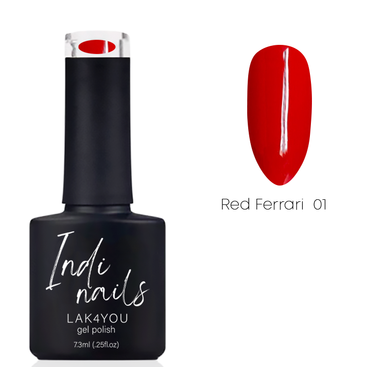 Gel Polish — Red Ferrari 01