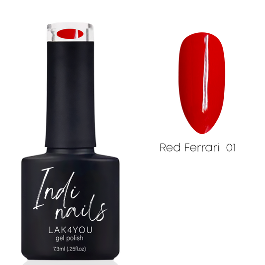 Gel Polish — Red Ferrari 01