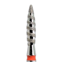 Drill  Flamme Tornado Rot (2.3 mm x 10.0 mm)