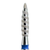 Drill  Flamme Tornado Blau (2.3 mm x 10.0 mm)