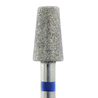 Drill  Abgeflachter Kegel Blau (5.0 mm x 9.0 mm)