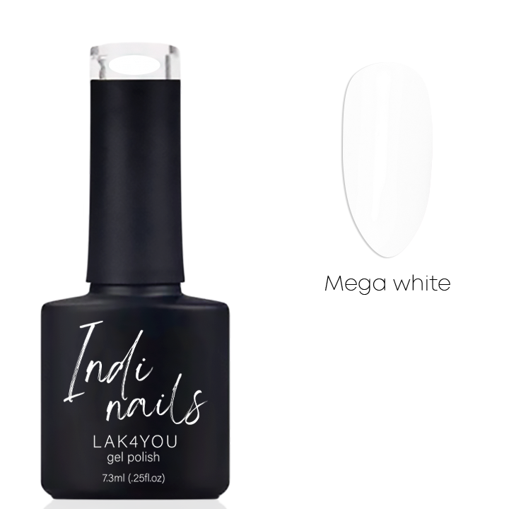 Gel Polish — Mega White