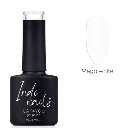 Gel Polish — Mega White