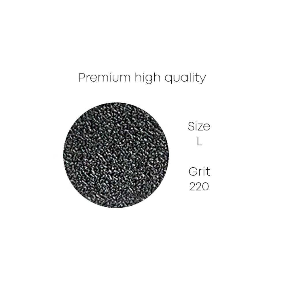 PODO-Feilen — Premium Black, L, 50x