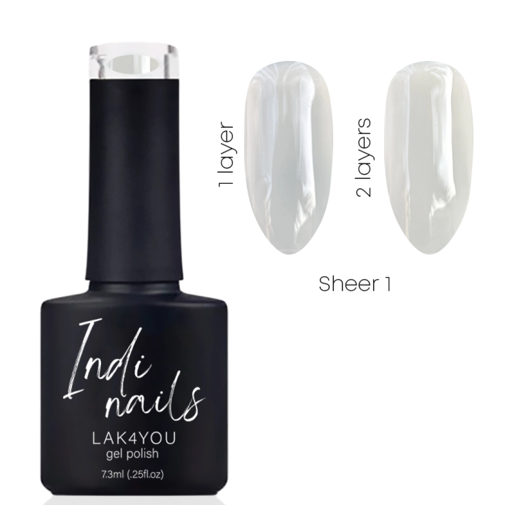 Gel Polish — Sheer 1