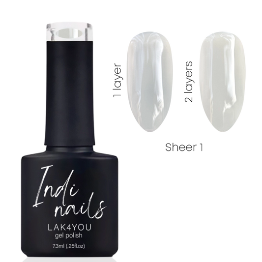 Gel Polish — Sheer 1