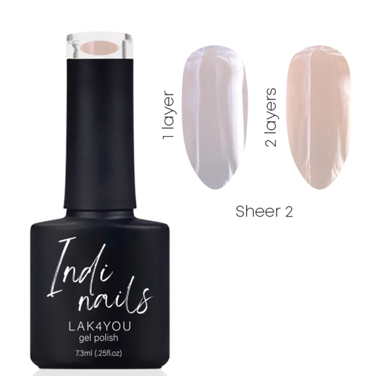 Gel Polish — Sheer 2