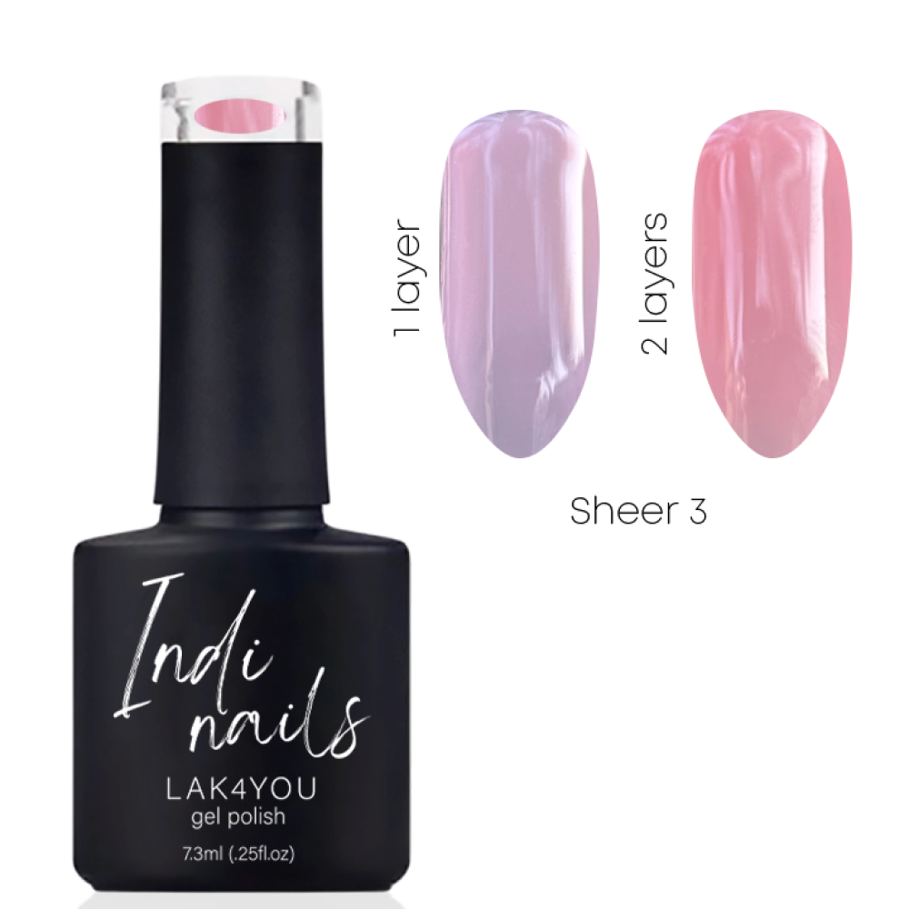 Gel Polish — Sheer 3