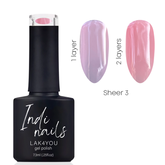 Gel Polish — Sheer 3