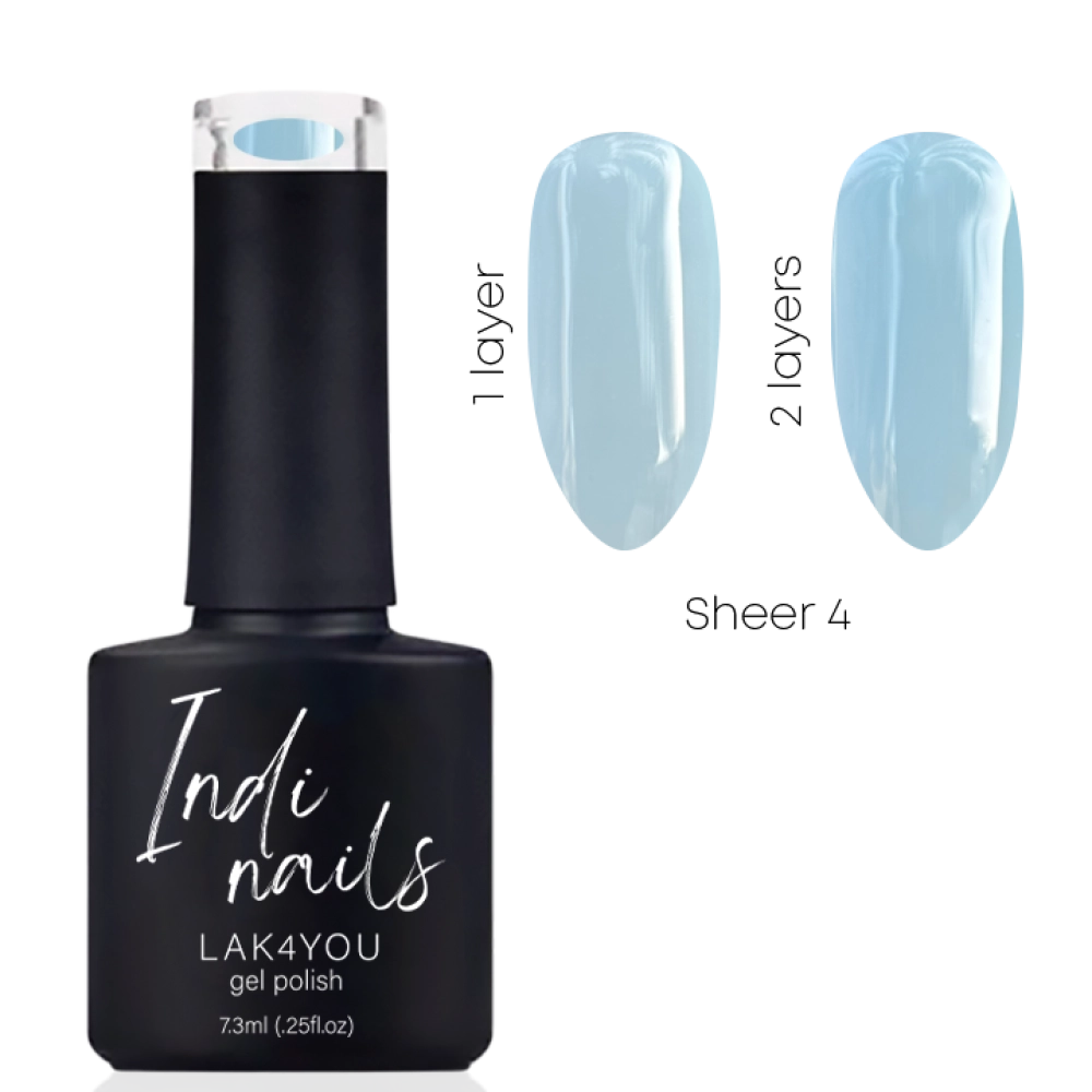 Gel Polish — Sheer 4