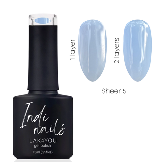 Gel Polish — Sheer 5