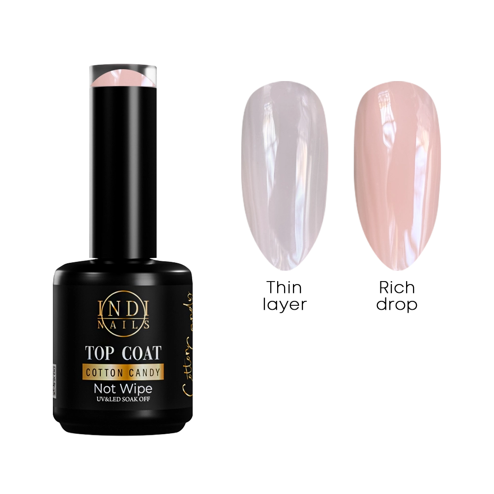 Top Coat — Cotton Candy 1, No Wipe