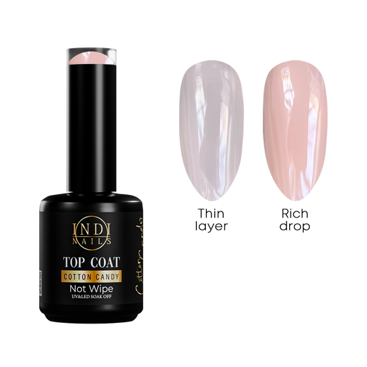 Top Coat — Cotton Candy 1, No Wipe