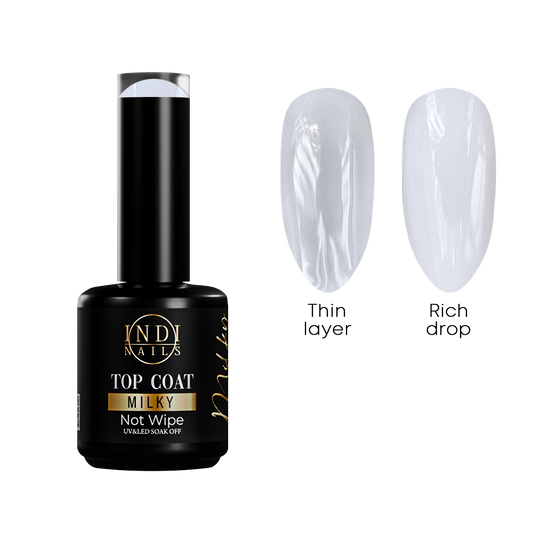 Top Coat — Milky, No Wipe